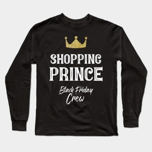 Shopping Prince Black Friday Crew for a boy Long Sleeve T-Shirt